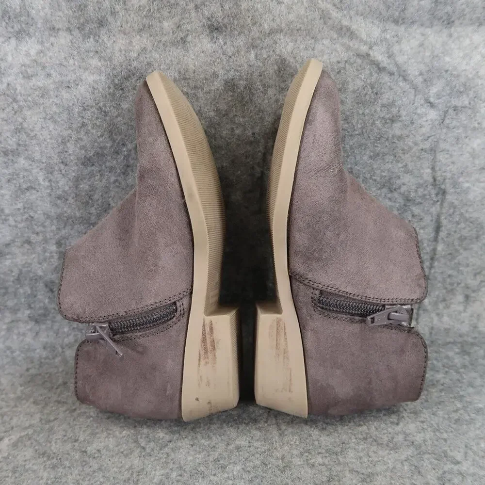 Old Navy Shoes Kids 11 Bootie Toddler Baby Casual Dark Grey Zip Fashion Classic